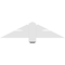 Ekena Millwork Redmond Architectural Grade PVC Gable Bracket, 36"W x 9"H x 2"D x 4"F, 6/12 Pitch GBP036X09X0204RED00 - alternate 4